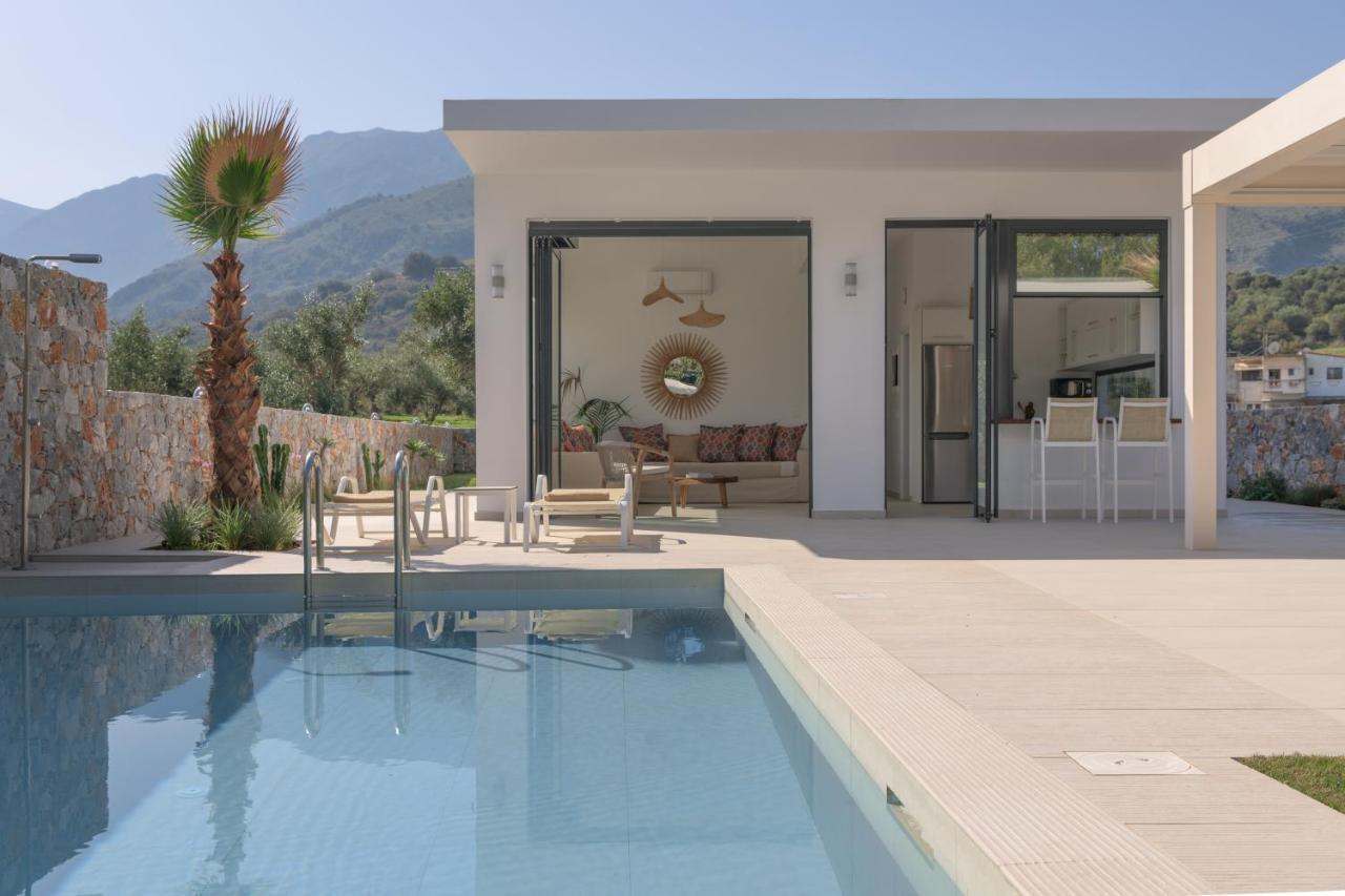 Pelagias Villa Lefka With Heated Pool Mathés المظهر الخارجي الصورة