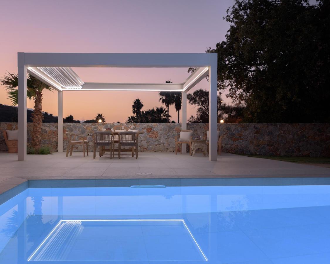 Pelagias Villa Lefka With Heated Pool Mathés المظهر الخارجي الصورة