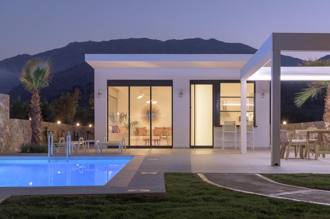 Pelagias Villa Lefka With Heated Pool Mathés المظهر الخارجي الصورة