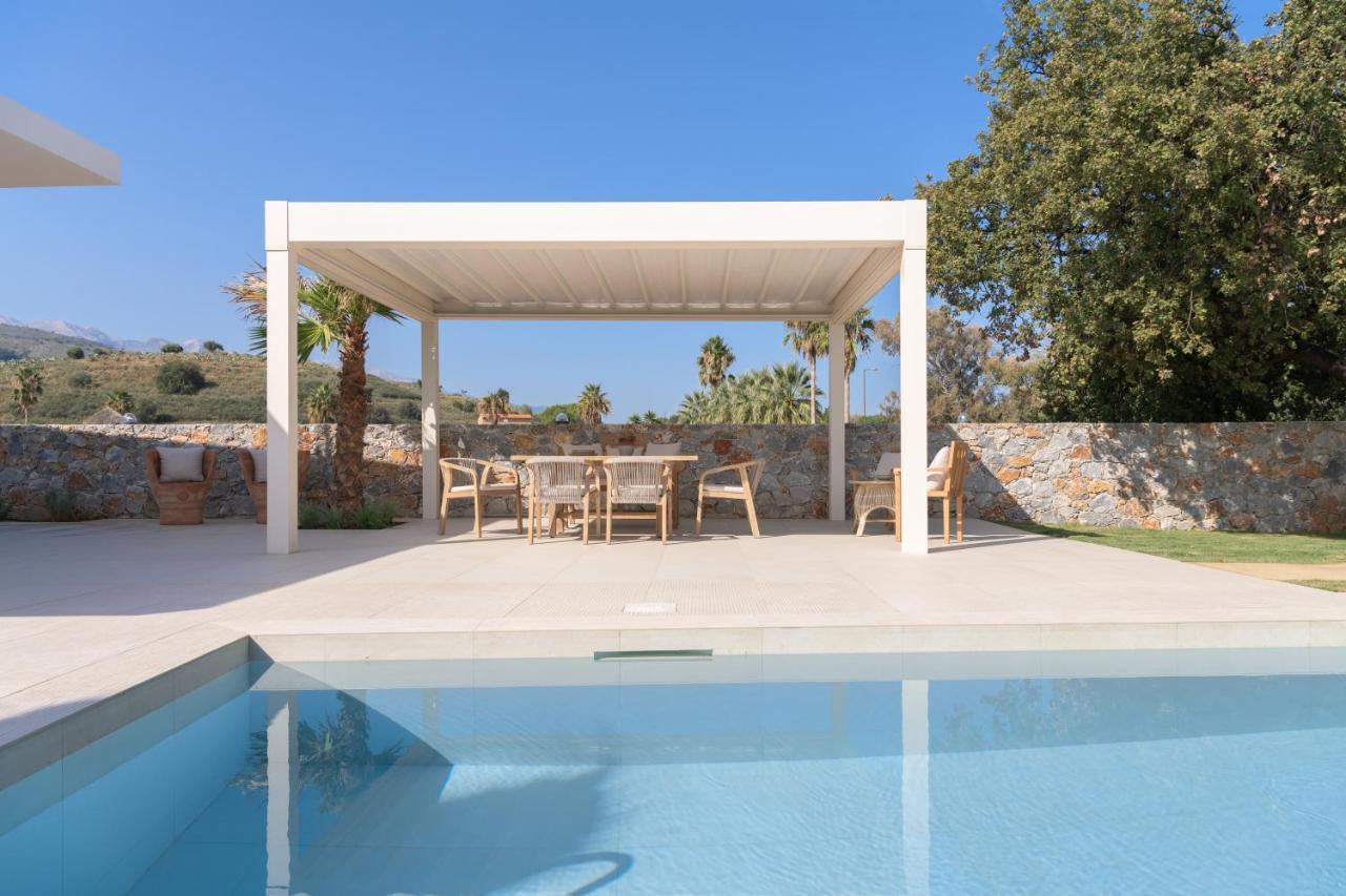 Pelagias Villa Lefka With Heated Pool Mathés المظهر الخارجي الصورة