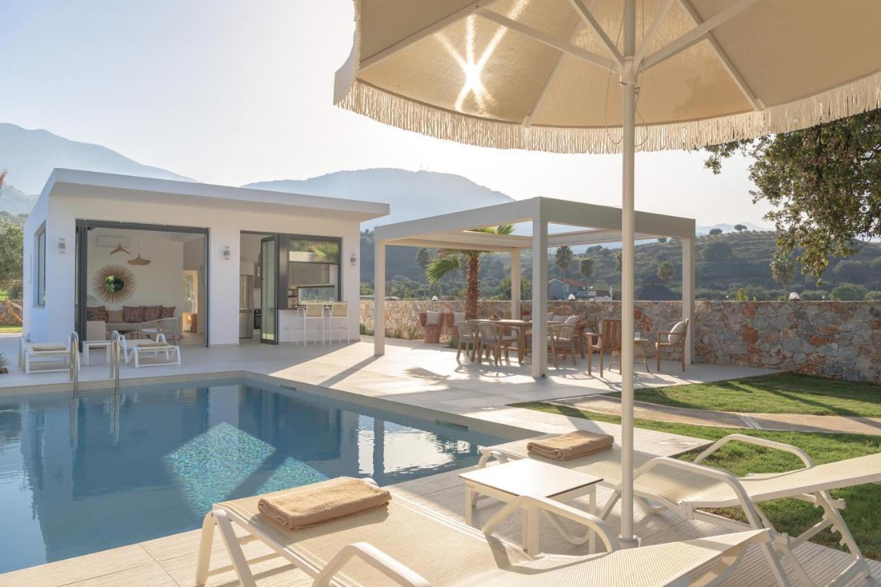 Pelagias Villa Lefka With Heated Pool Mathés المظهر الخارجي الصورة