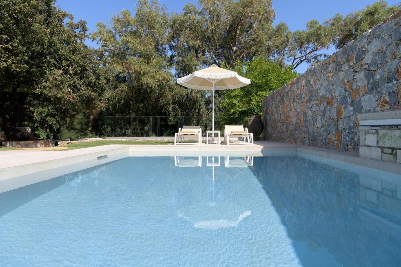 Pelagias Villa Lefka With Heated Pool Mathés المظهر الخارجي الصورة