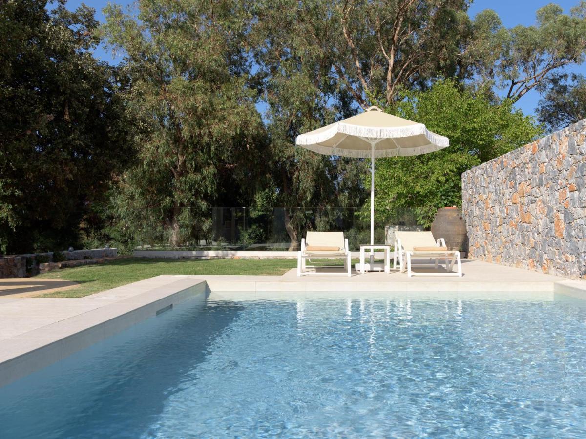 Pelagias Villa Lefka With Heated Pool Mathés المظهر الخارجي الصورة