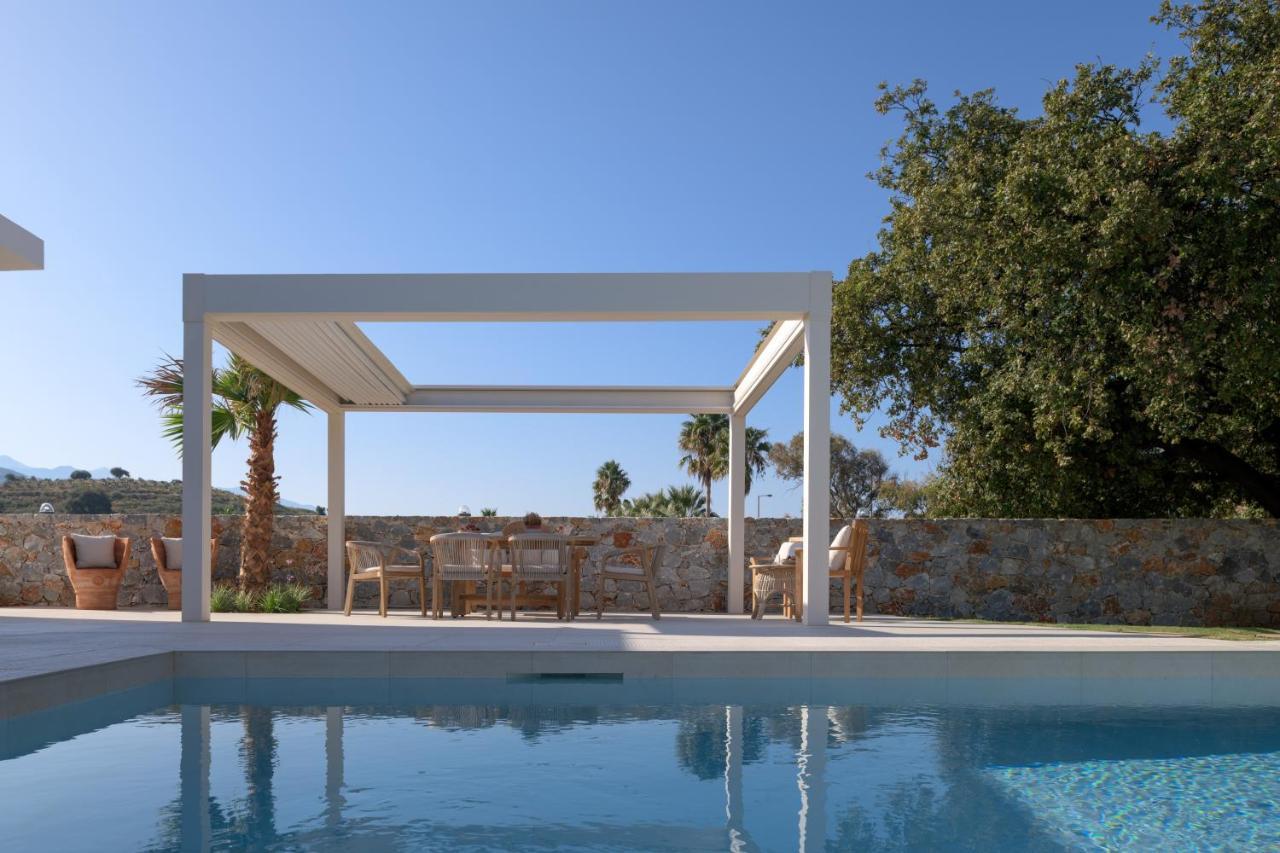 Pelagias Villa Lefka With Heated Pool Mathés المظهر الخارجي الصورة