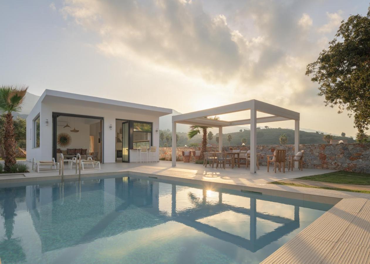Pelagias Villa Lefka With Heated Pool Mathés المظهر الخارجي الصورة