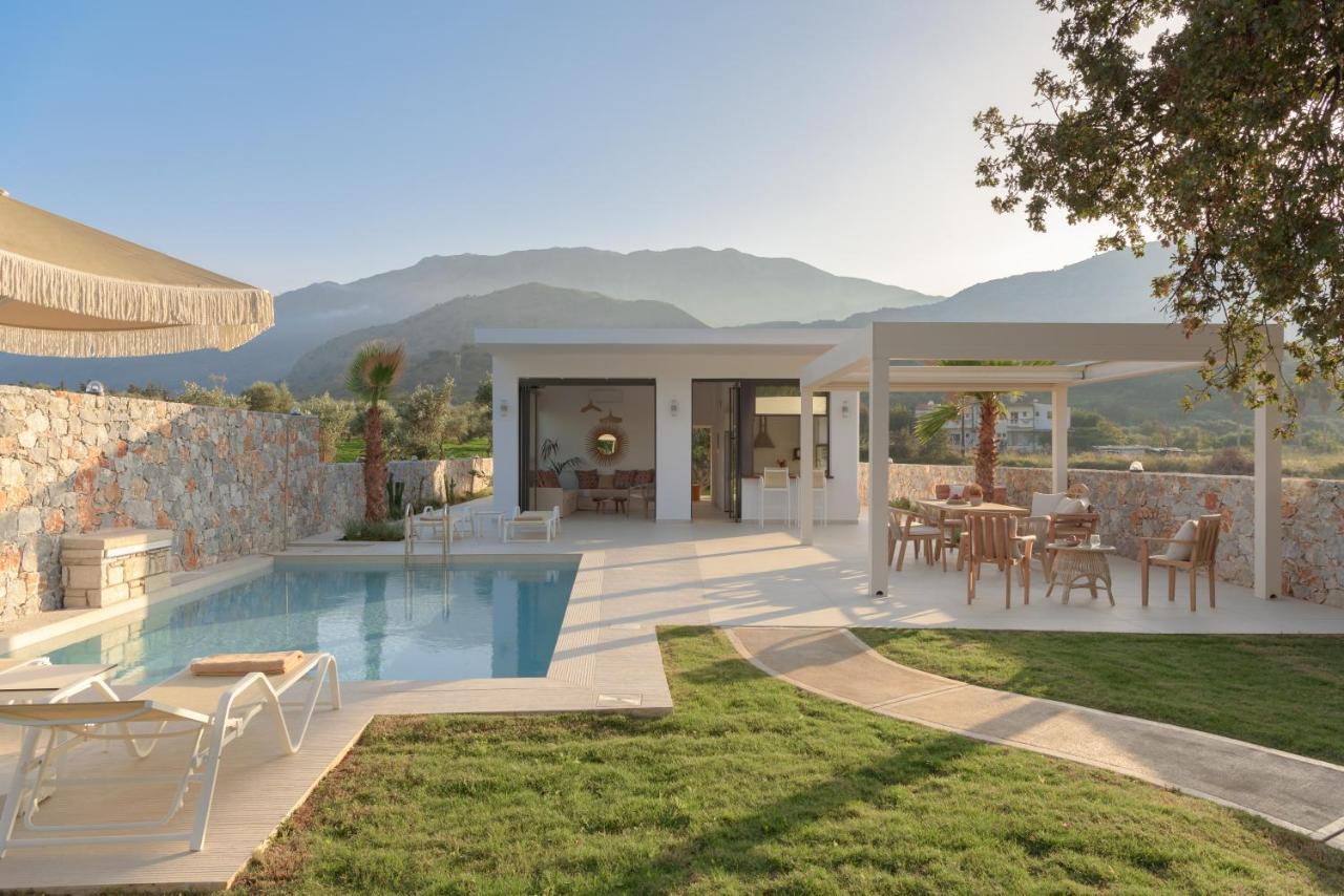 Pelagias Villa Lefka With Heated Pool Mathés المظهر الخارجي الصورة